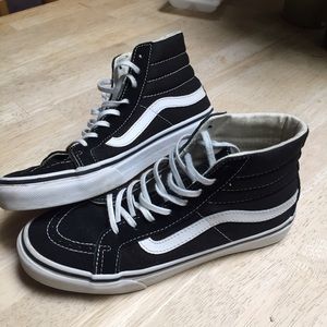 SOLD - Sk8-hi black vans